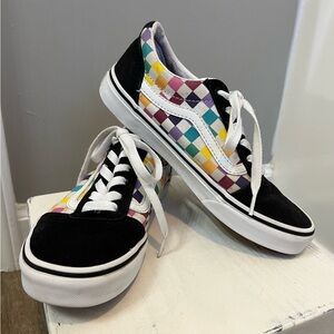 Vans Colorful Checkered Old Skool Sneakers